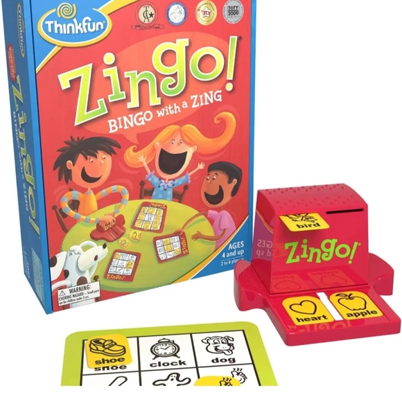 Toys Zingo Game Fun And Helps With Sight Words Missing One Tile